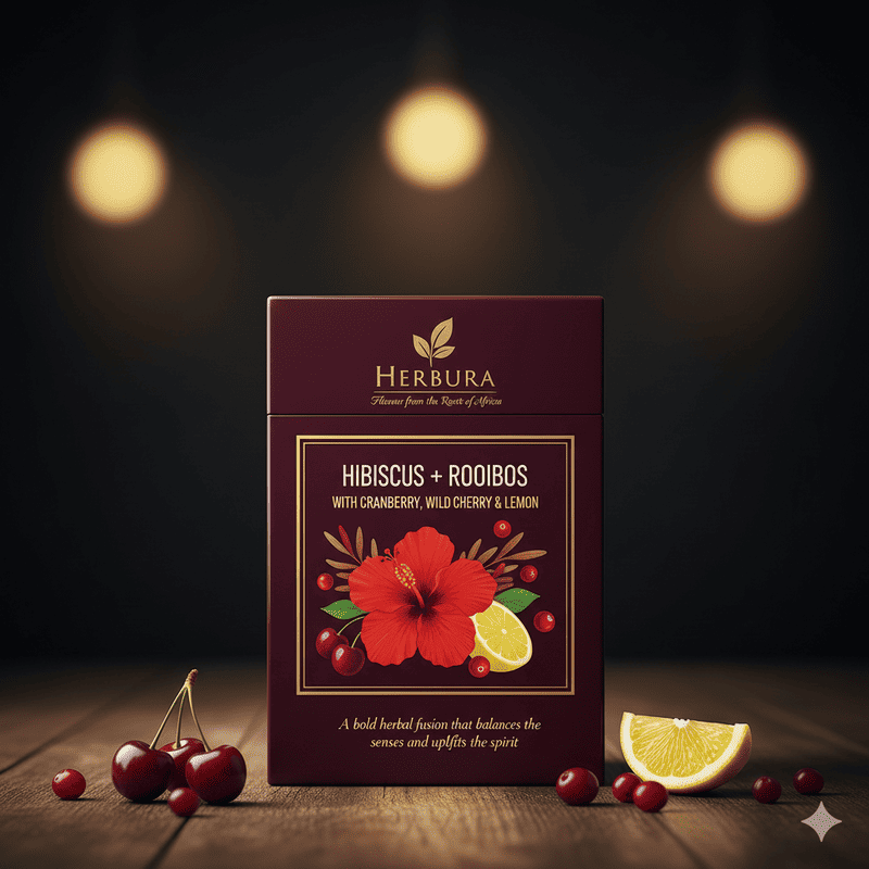 Hibiscus & Rooibos with Cranberry, Wild Cherries & Lemon